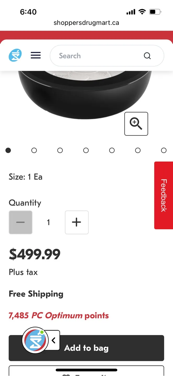 Homedics Drift 16" Sandscape - Like New! image indicator(5)