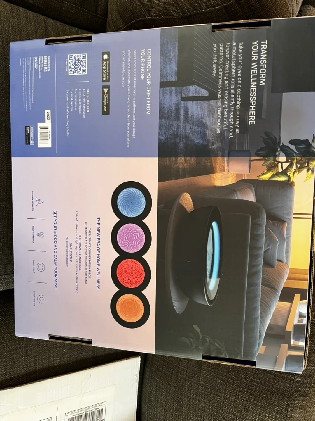 Homedics Drift 16" Sandscape - Like New! image indicator(2)