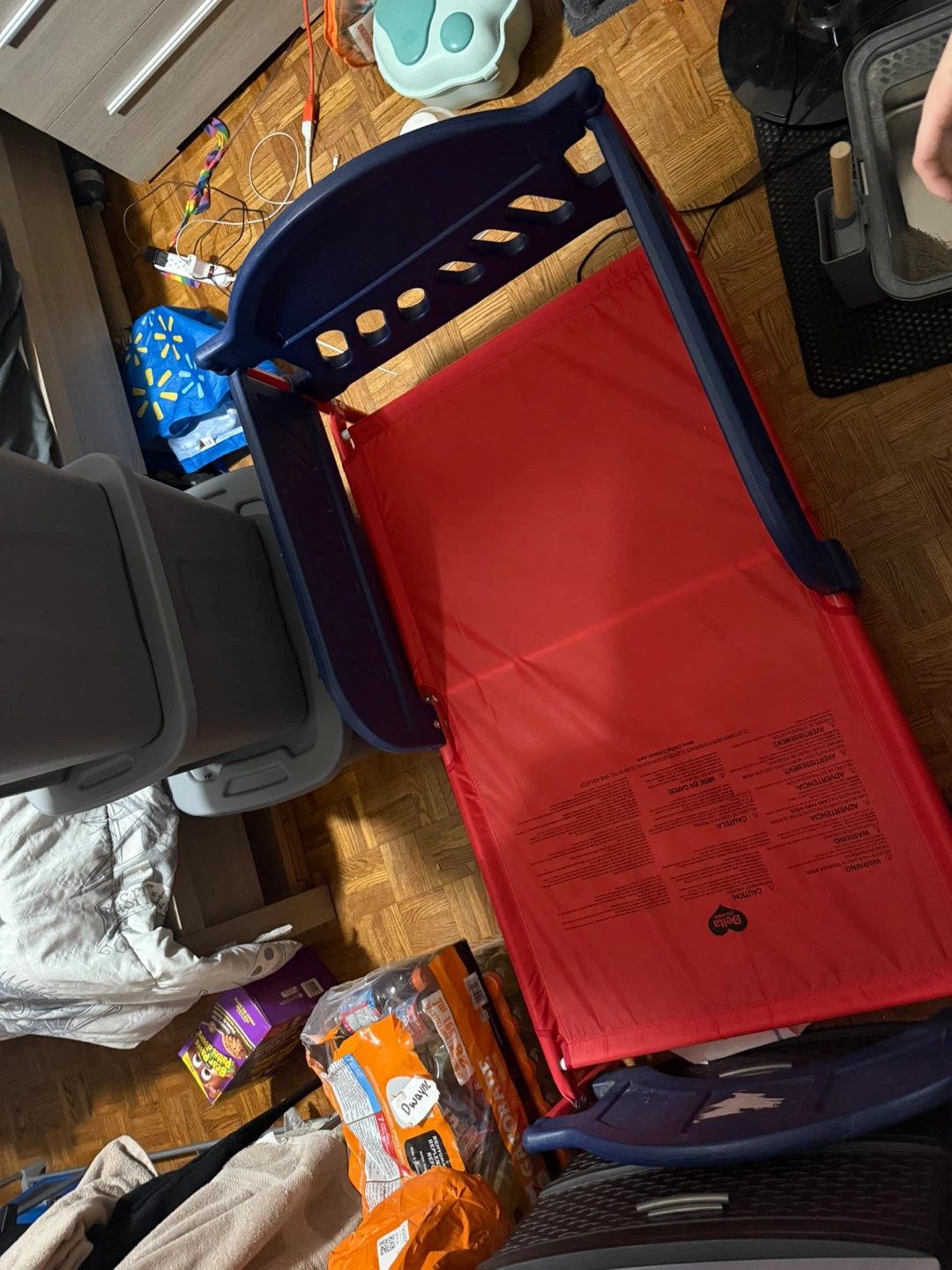 Toddler bed frame