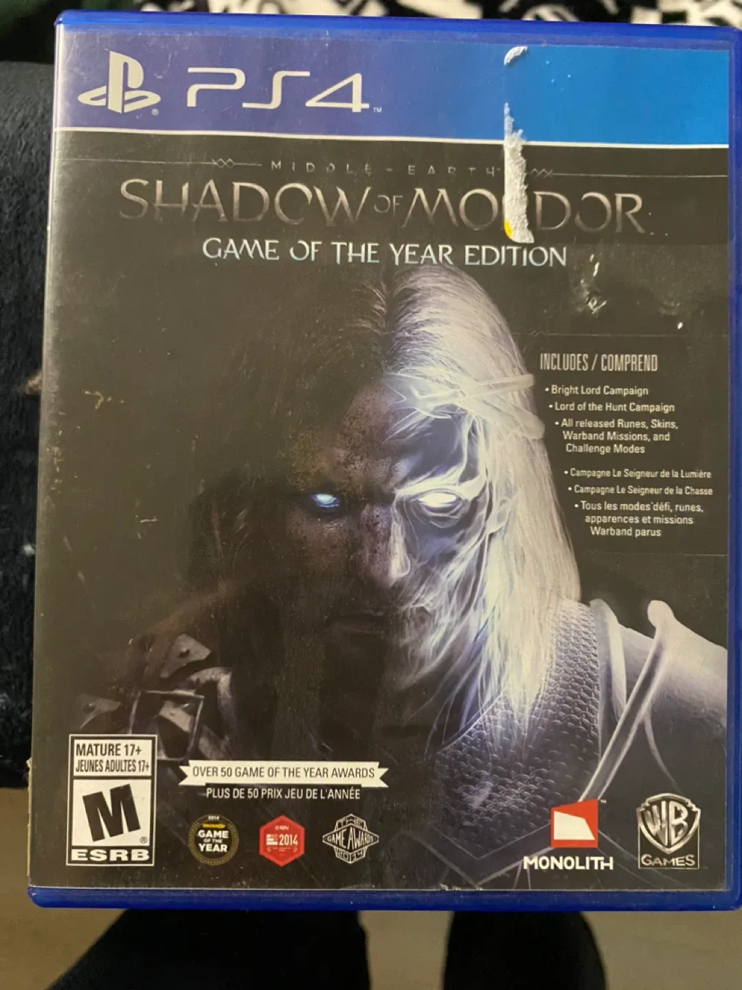 Middle-earth: Shadow of Mordor - Game of the Year Edition PS4 thumbnail