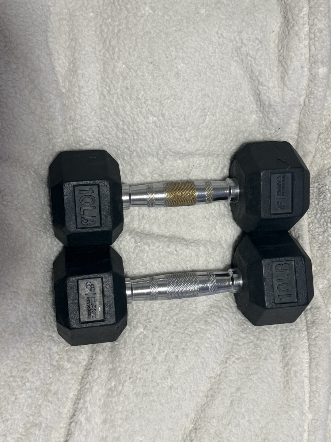 Pair of 10lb Dumbbells - photo 3