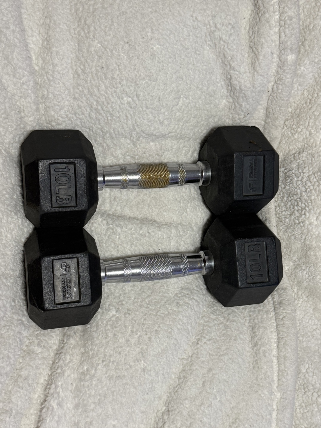 Pair of 10lb Dumbbells - photo 4