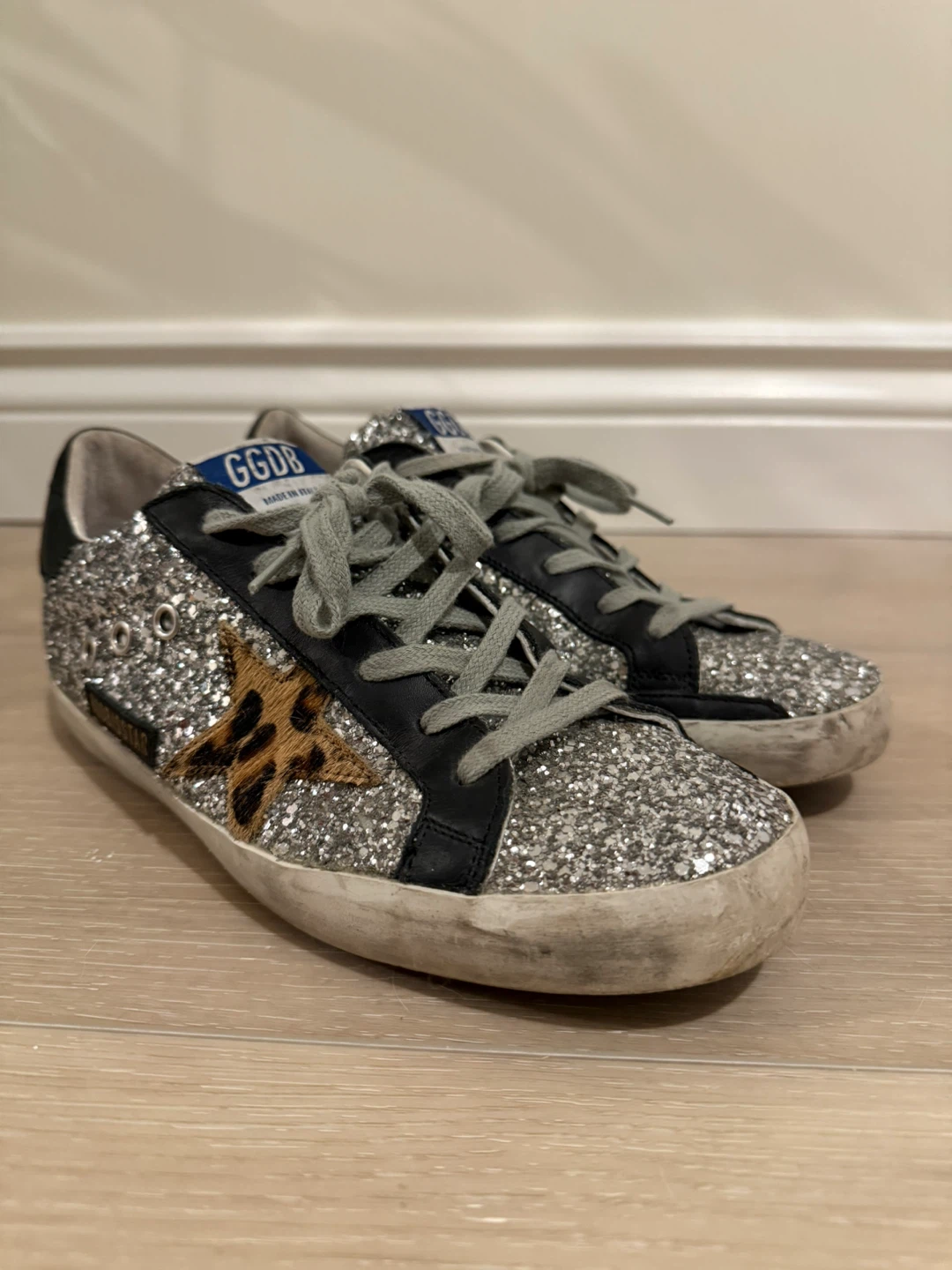 Golden Goose Superstar woman Glitter sneakers, Size 38 - photo 2