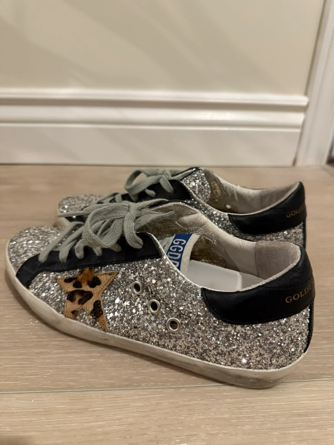 Golden Goose Superstar woman Glitter sneakers, Size 38 - photo 4