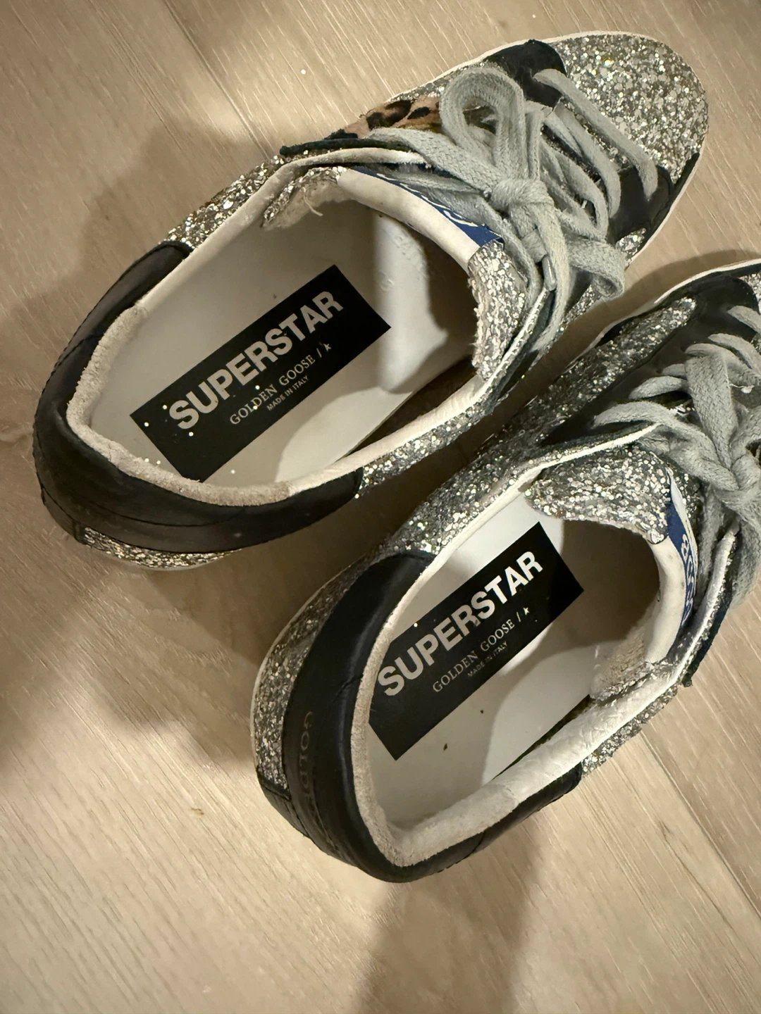 Golden Goose Superstar woman Glitter sneakers, Size 38 - photo 5