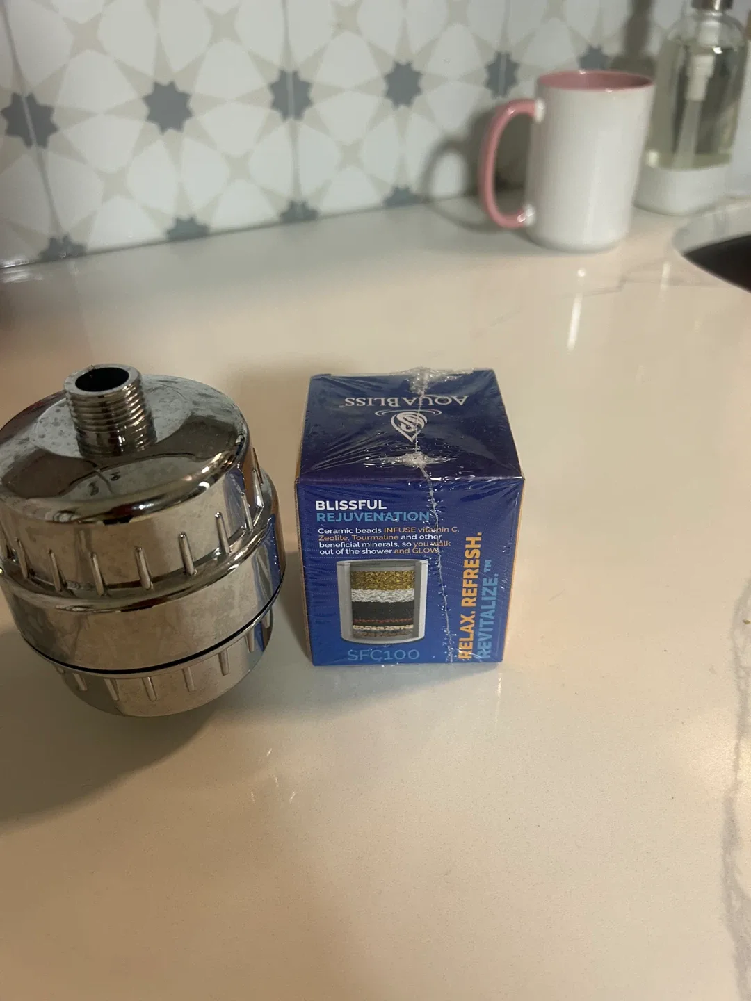 AquaBliss SF100 Shower Filter Cartridge - New! image indicator(4)