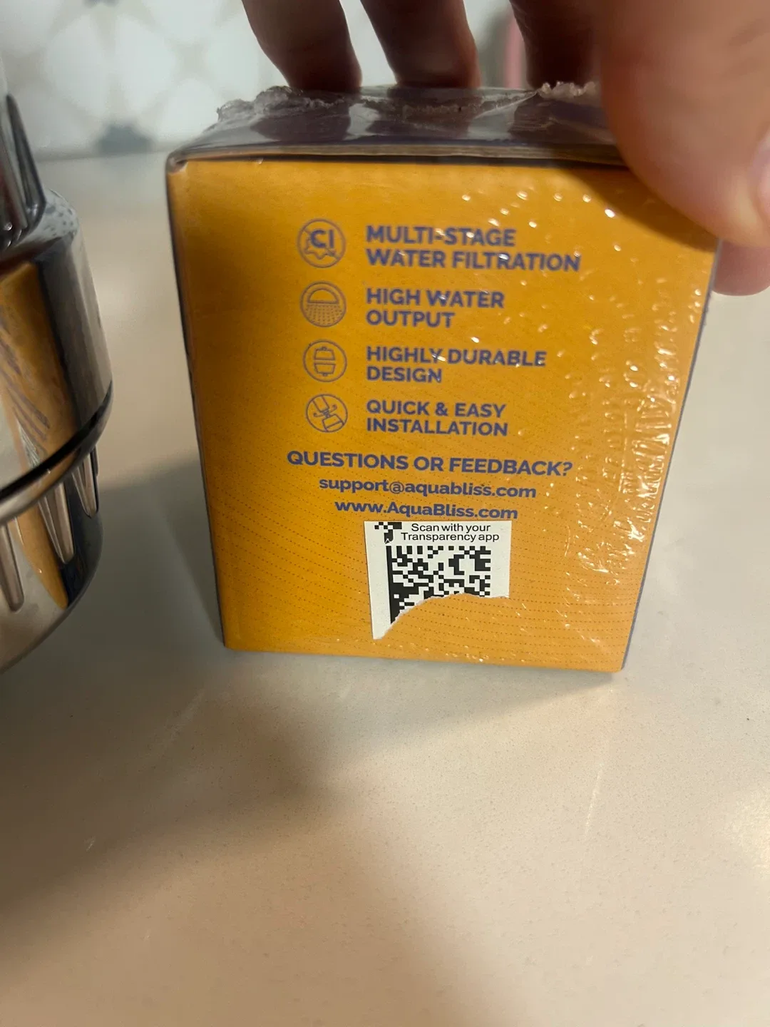 AquaBliss SF100 Shower Filter Cartridge - New! image indicator(2)