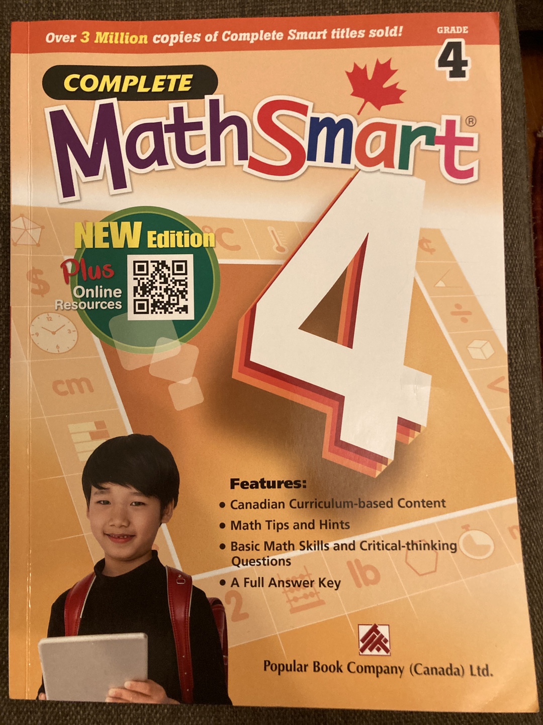 Complete MathSmart Grade 4 Workbook