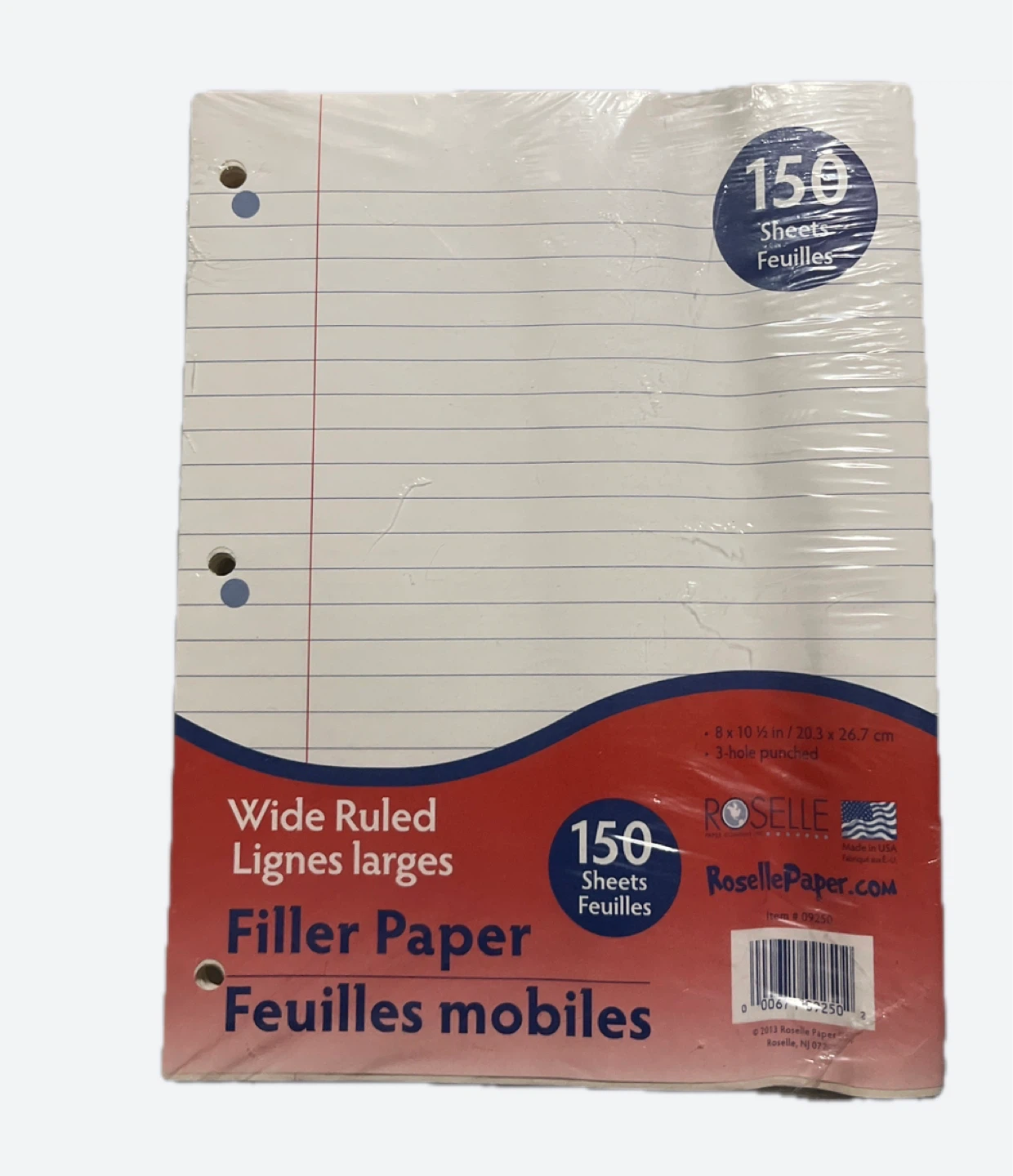 Roselle Filler Paper - 150 Sheets
