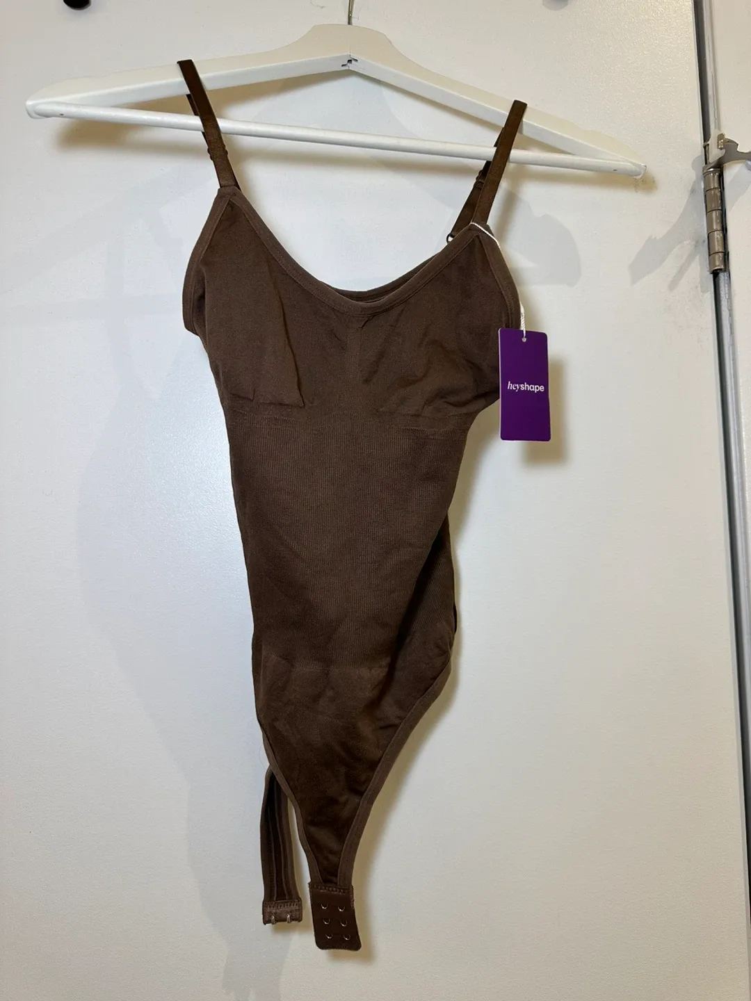 Hey Shape Brown Bodysuit - Size XS image indicator(2)