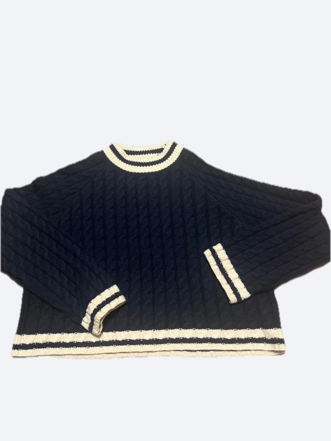 Zara Sweater, Navy Blue, Size 13-14 thumbnail