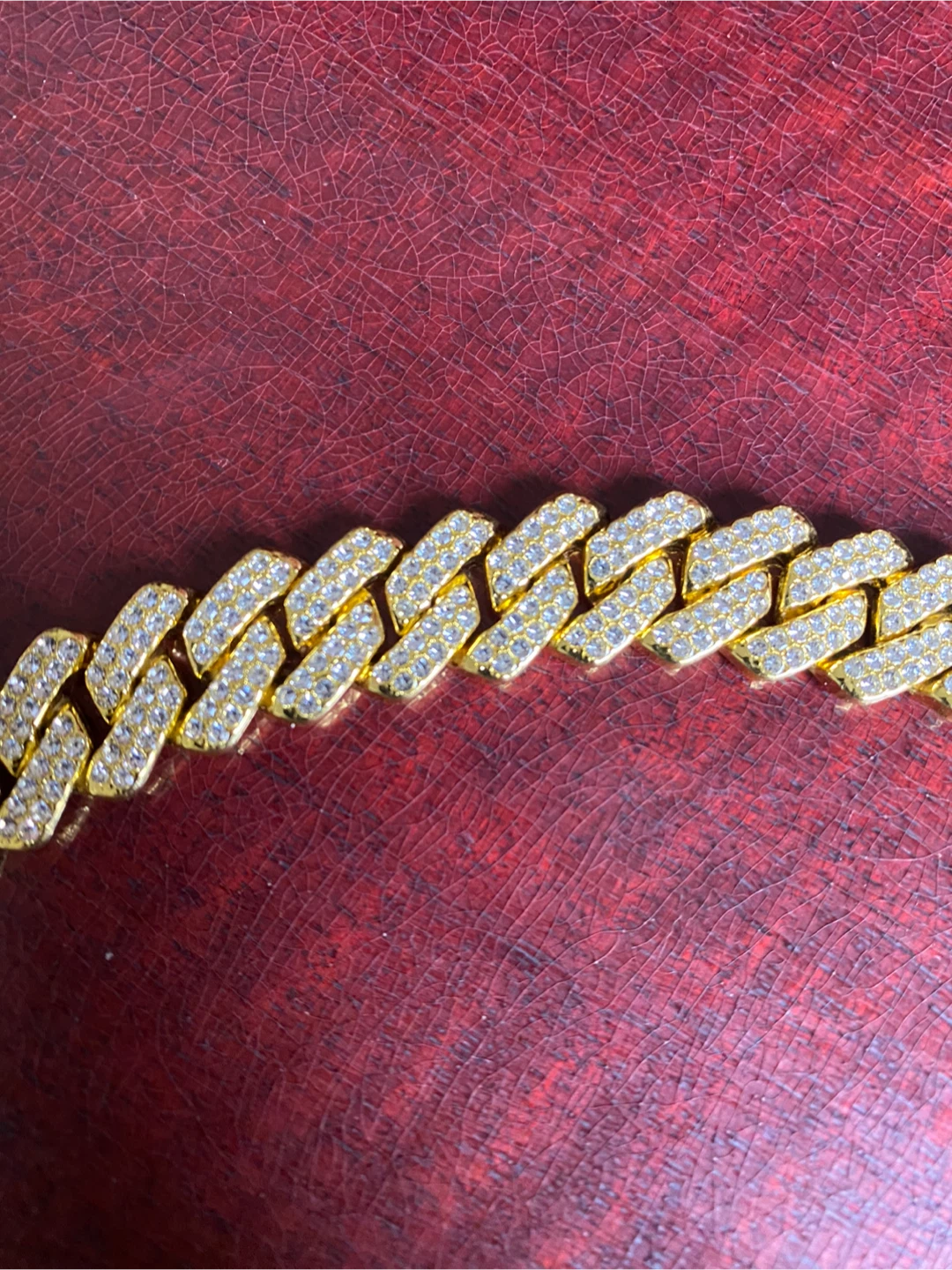 Gold & Diamond Cuban Link Chain - photo 2
