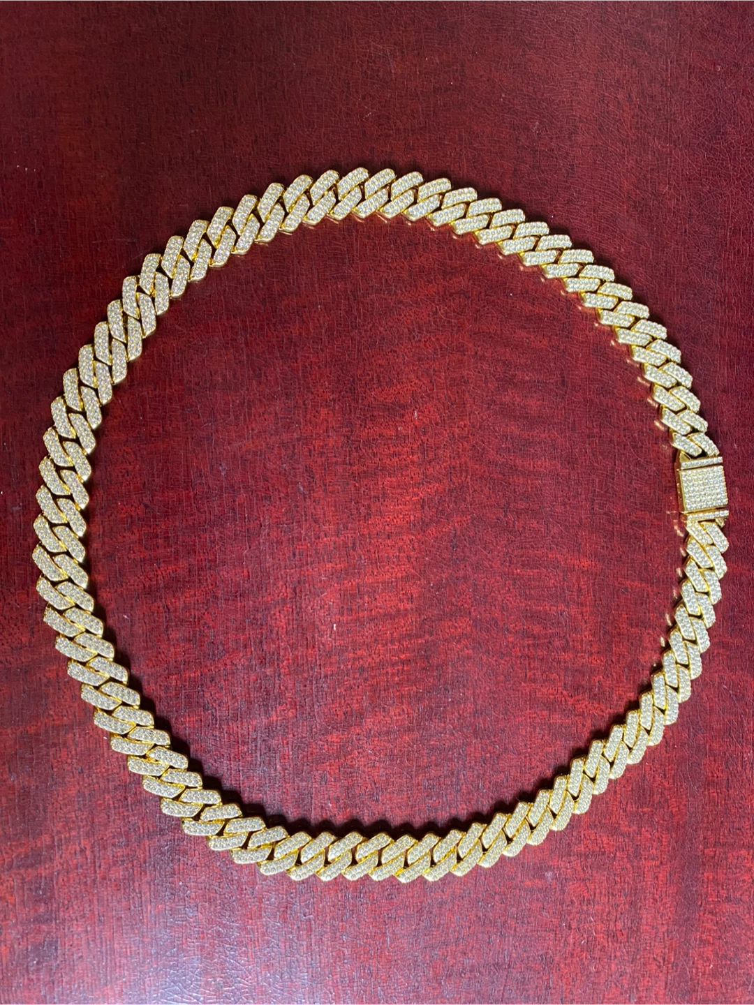 Gold & Diamond Cuban Link Chain