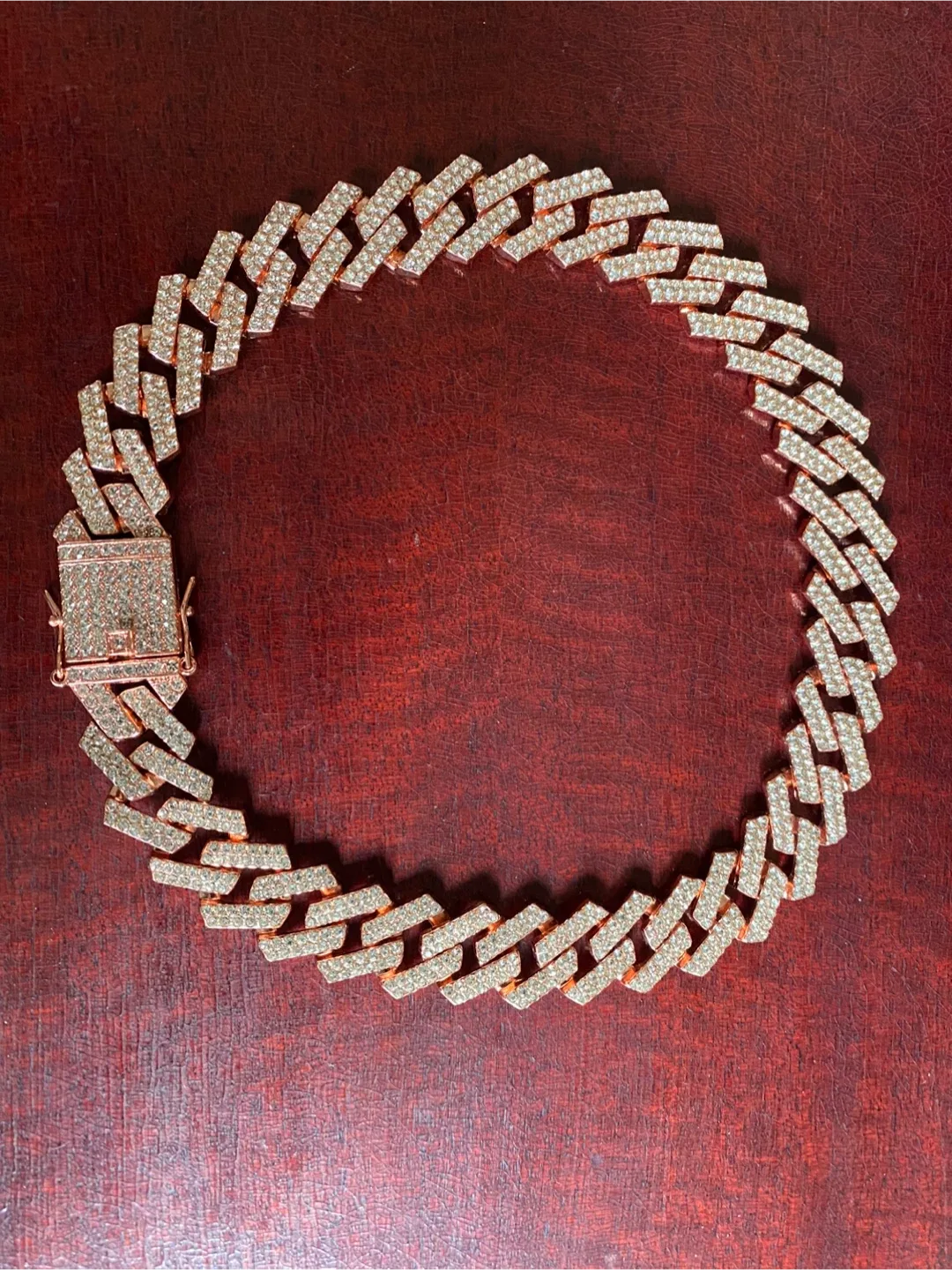Cuban Link Chain Rose Gold thumbnail