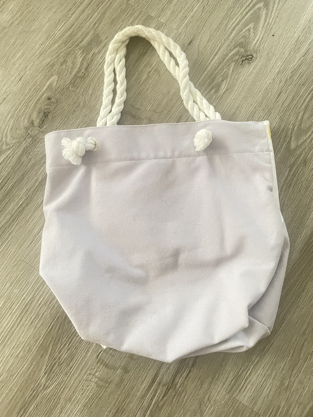 indigo canvas tote bag - photo 3
