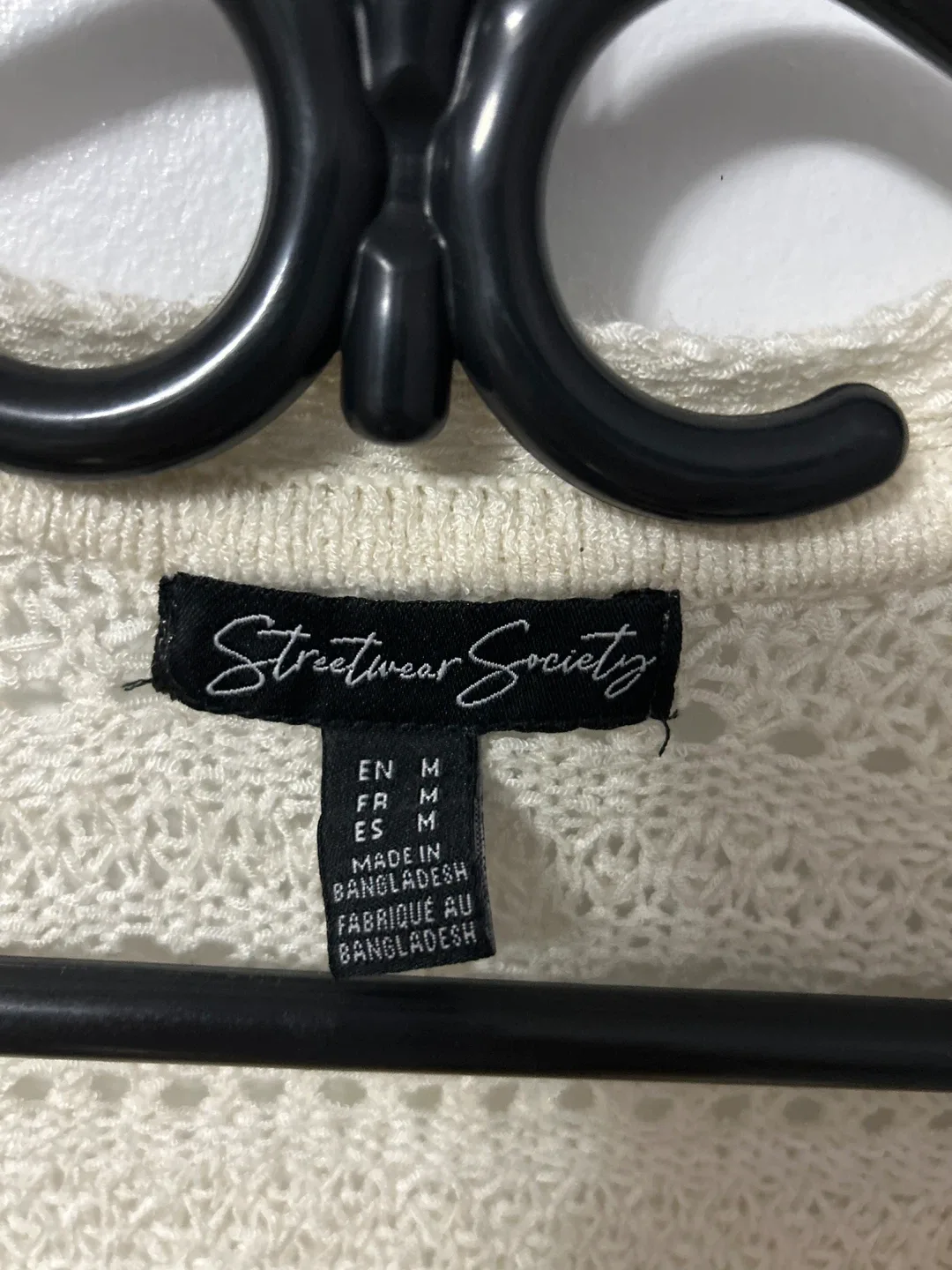 Streetwear Society Cream Cardigan - Size M image indicator(2)