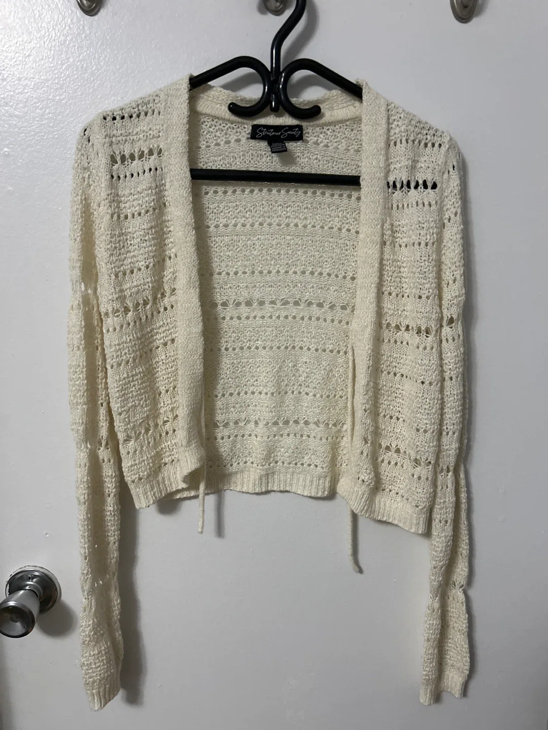 Streetwear Society Cream Cardigan - Size M thumbnail