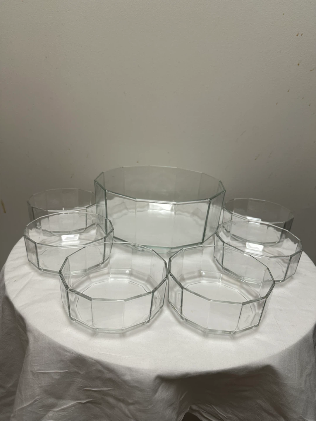 7 Piece Glass Serving Bowl Set - photo 2