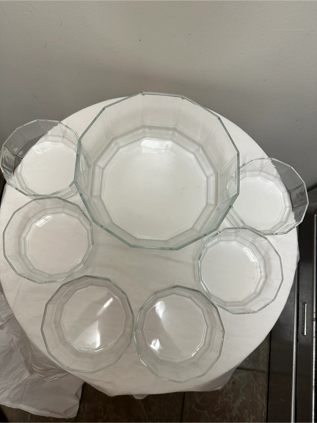 7 Piece Glass Serving Bowl Set - photo 3