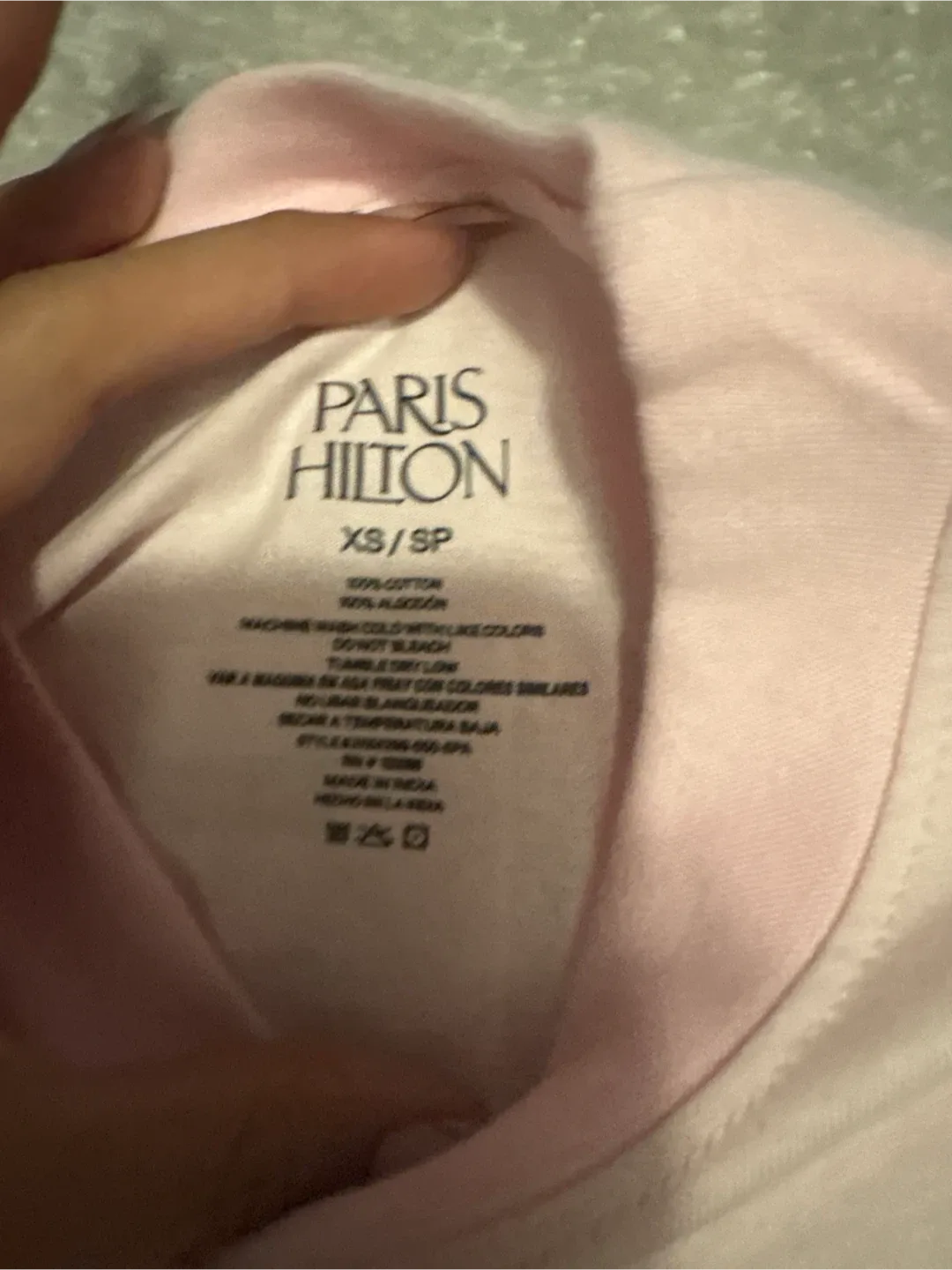 Paris Hilton Icon Tee - XS Pink image indicator(2)