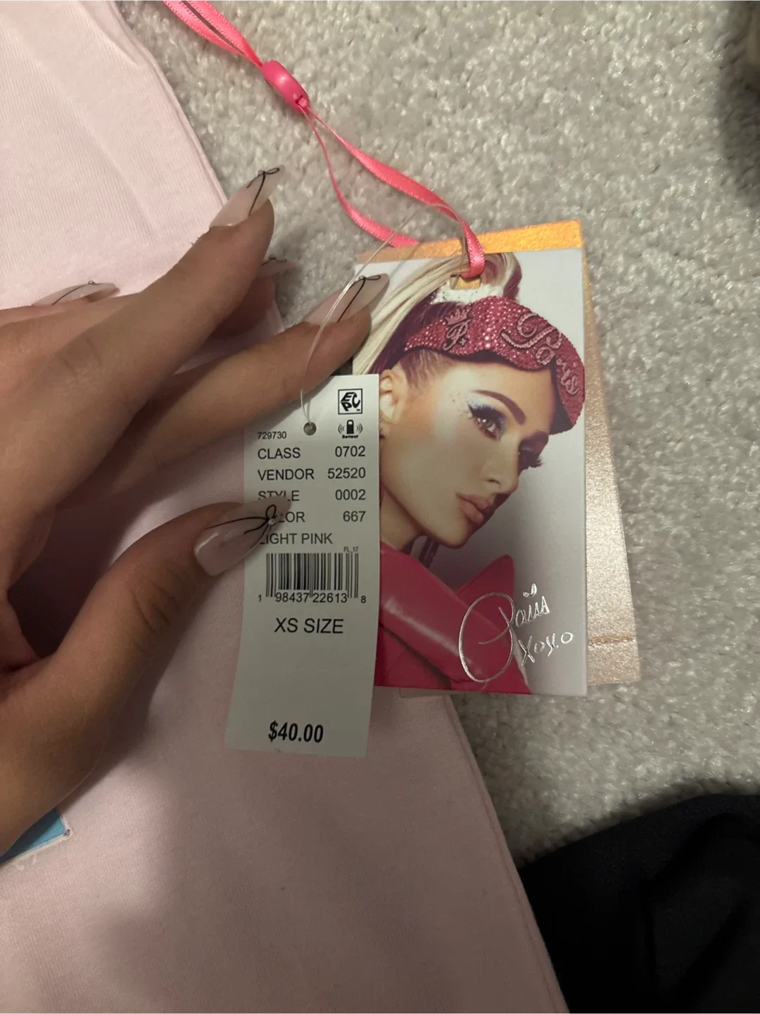 Paris Hilton Icon Tee - XS Pink image indicator(3)