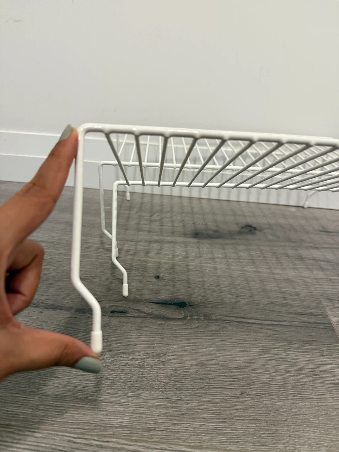 White Expandable Shelf Organizer - photo 3