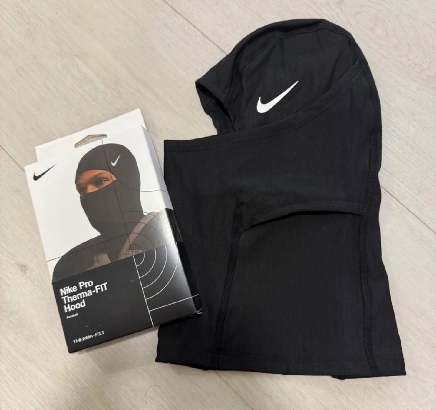 Nike Pro Therma-FIT Hood Black Ski Mask – One Size thumbnail