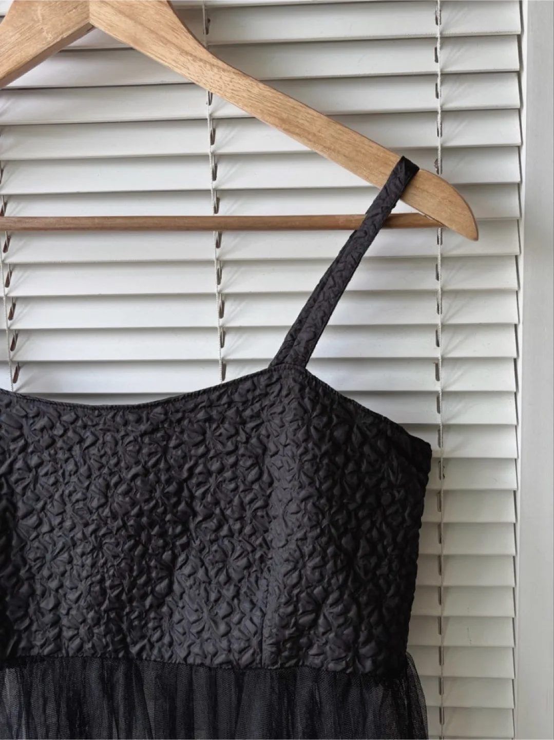 Vintage Black Sheer Mini Dress image indicator(5)