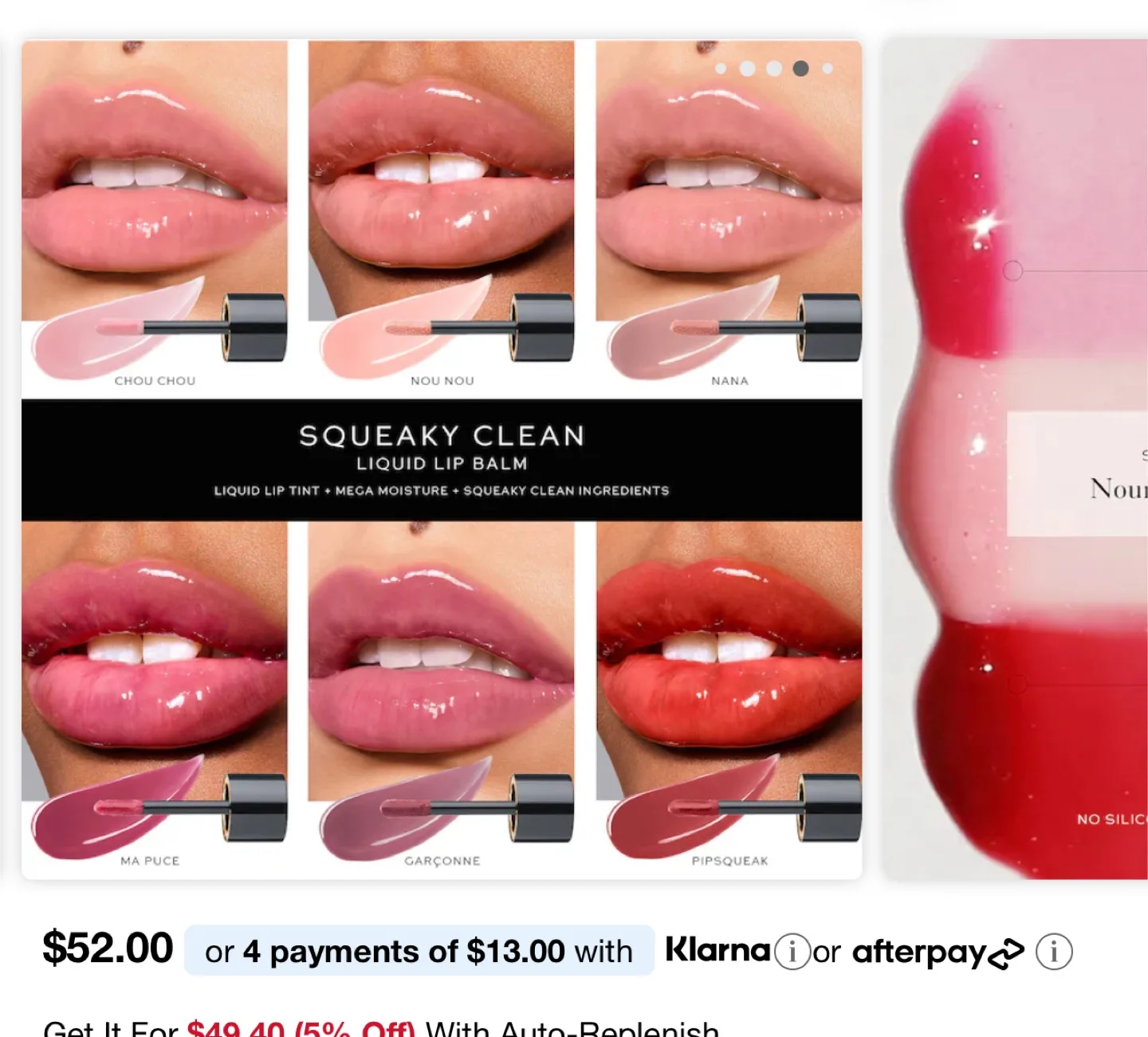 Westman Atelier Squeaky Clean Liquid Lip Balm Shade Nana image indicator(4)