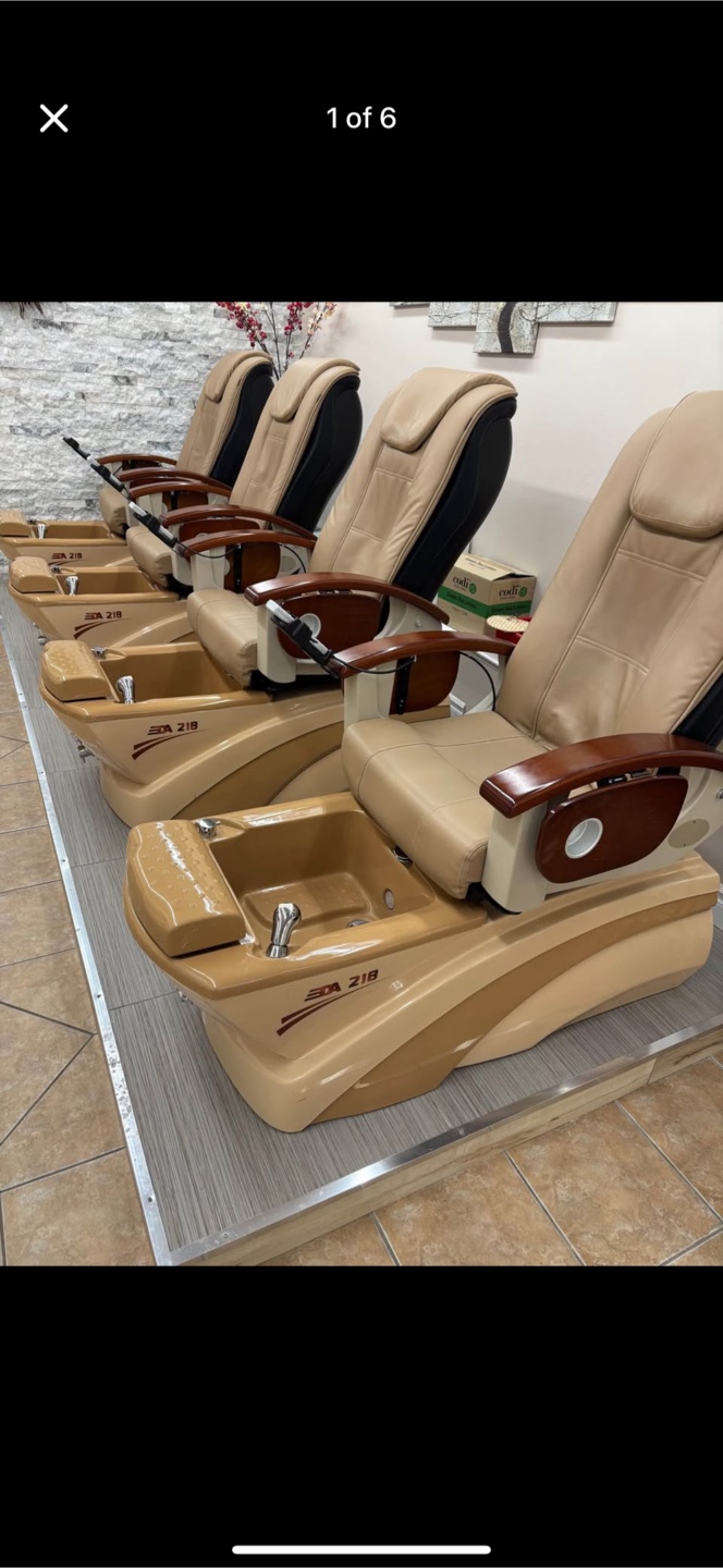 SDA Z18 Pedicure Spa Chair - Beige
