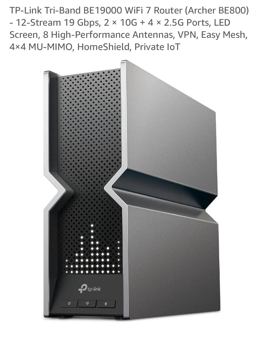 TP-Link Archer BE800 WiFi 7 Router - New thumbnail