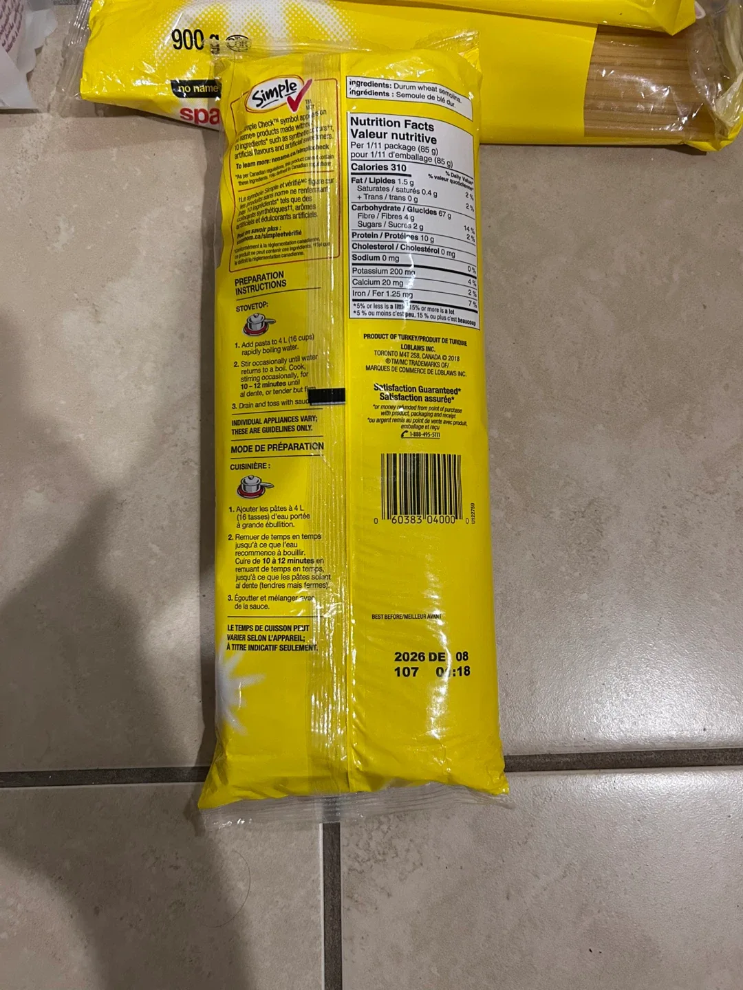 Tow of Rice  and spaghetti image indicator(5)