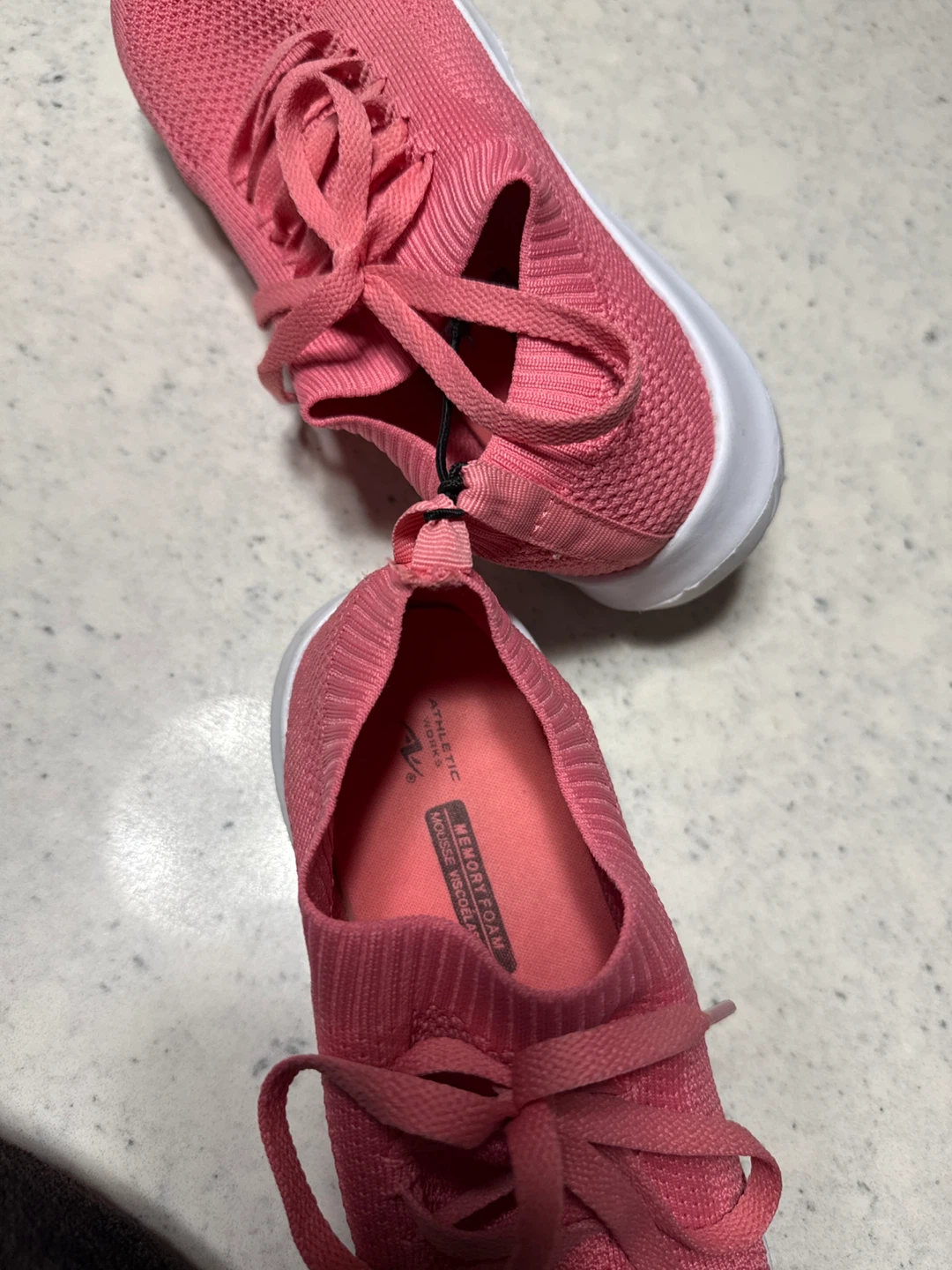 Athletic Works Pink Knit Sneakers - photo 2