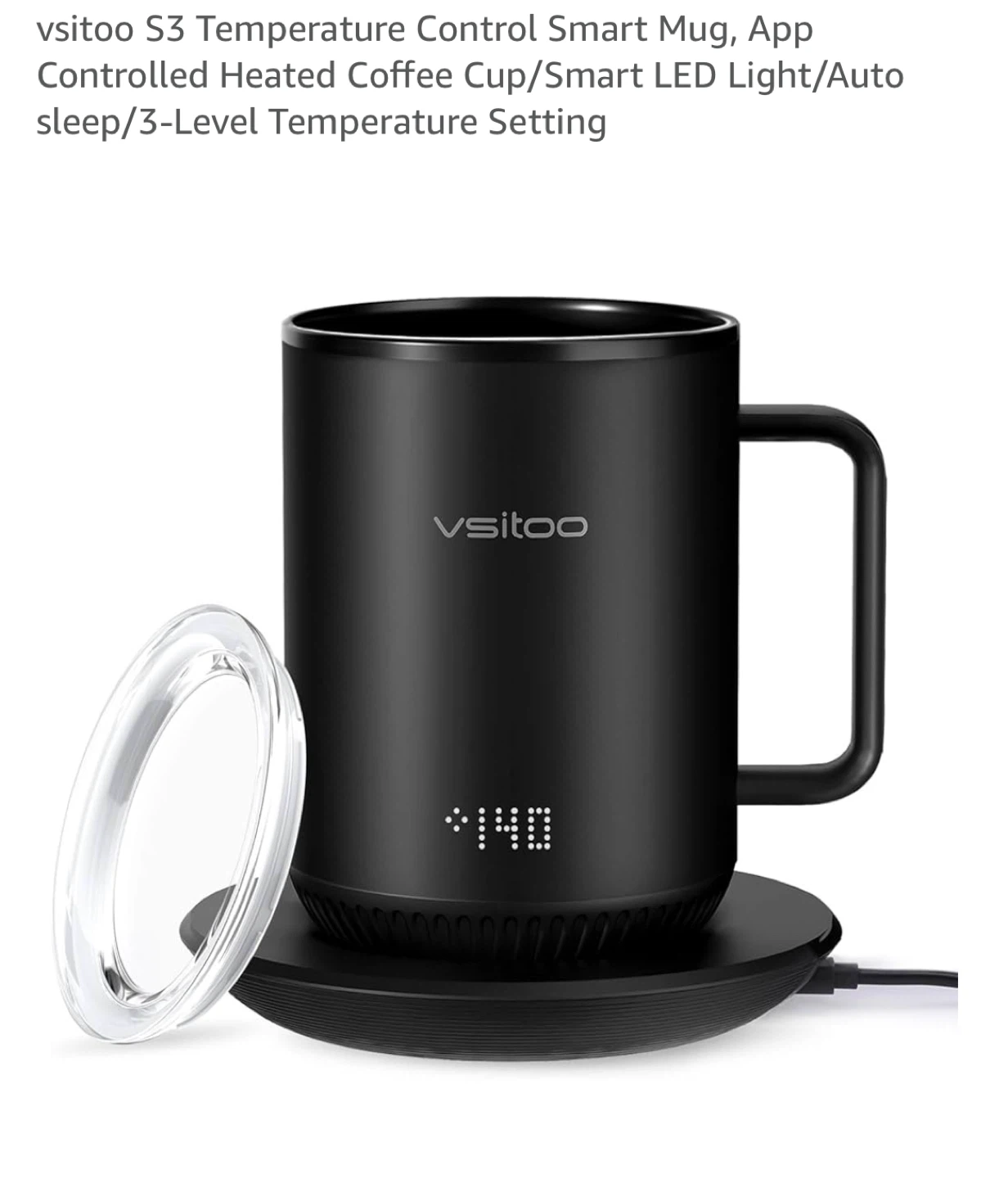 VSItoo S3 Temperature Control Smart Mug