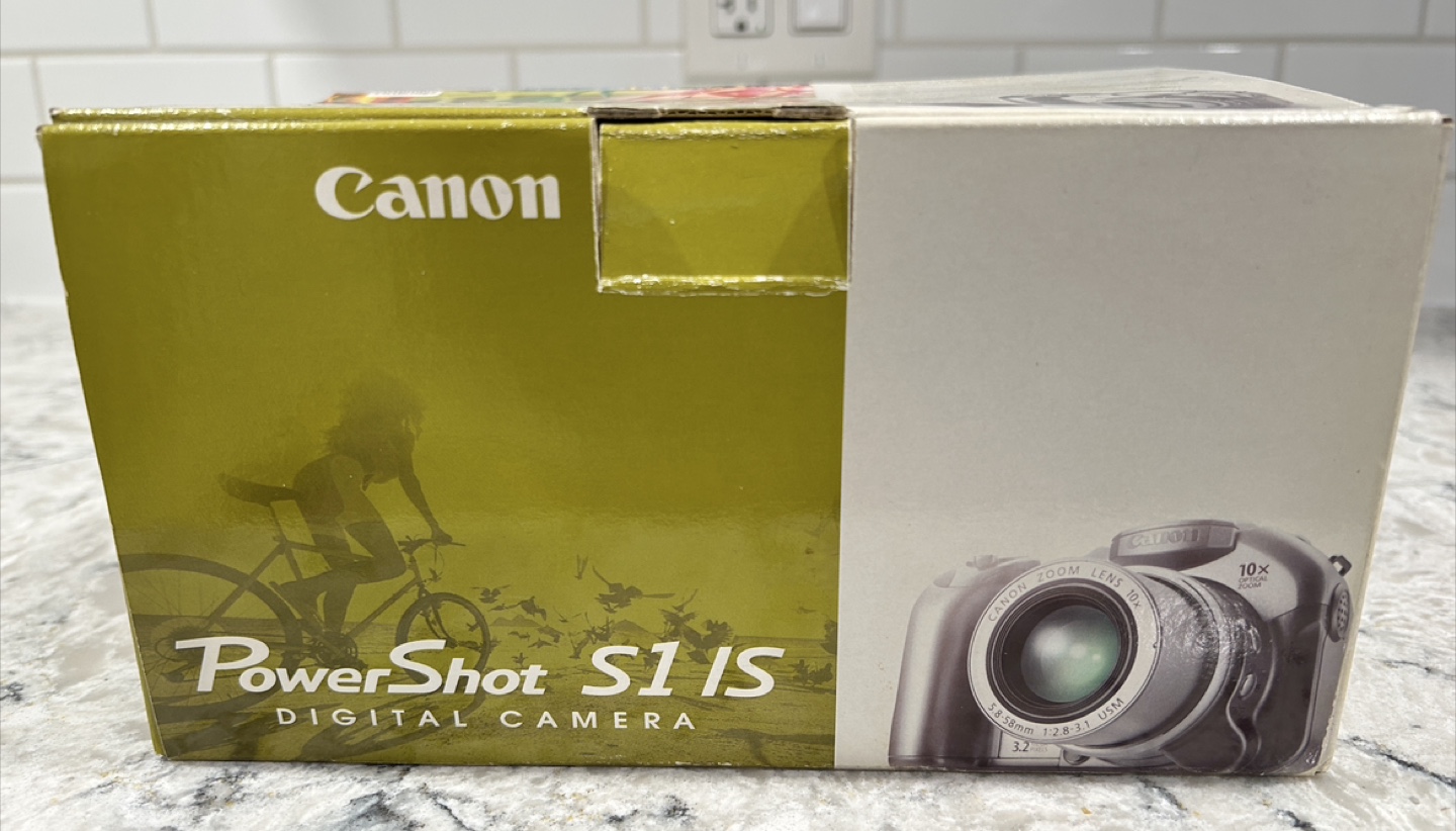 Canon PowerShot S1 IS Digital Camera