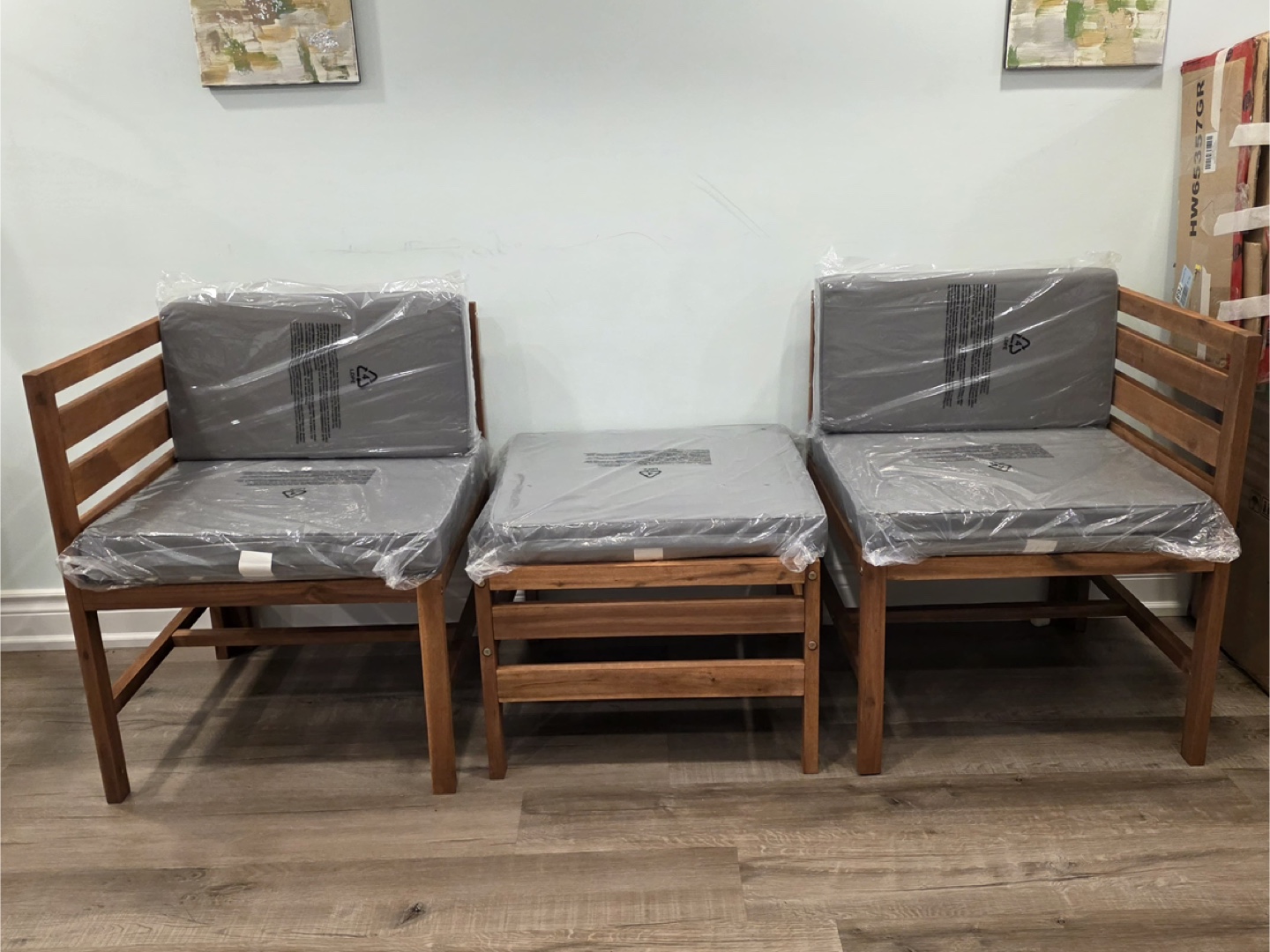 Walker Edison Outdoor Patio Set - NEW!