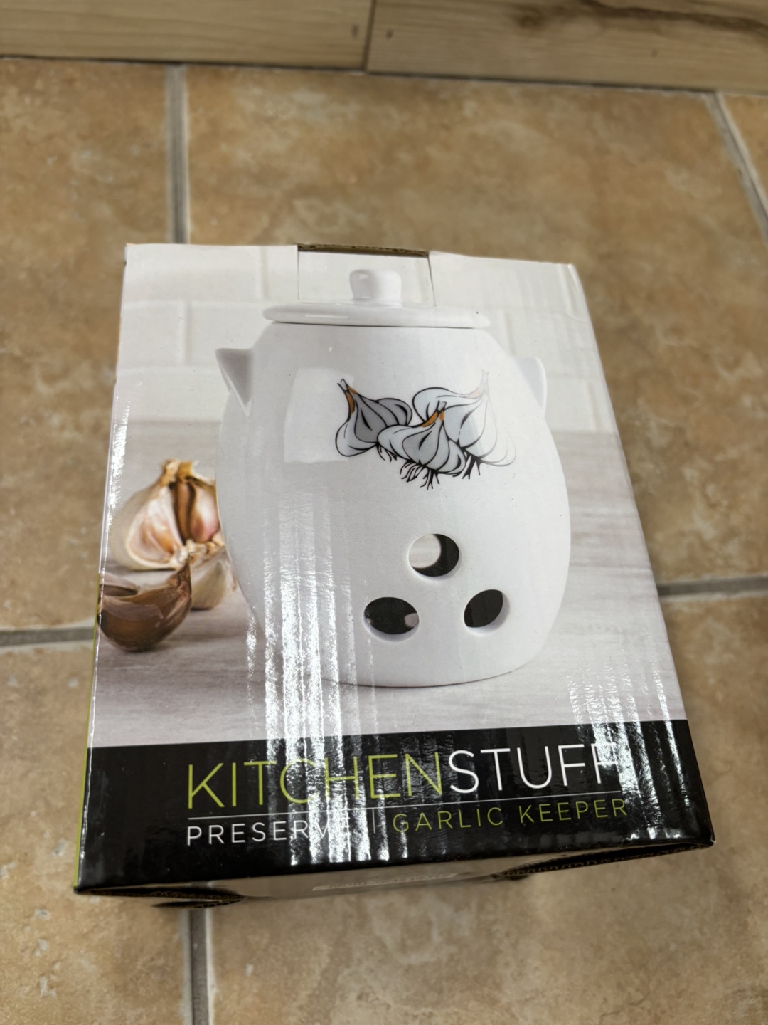 Kitchen Stuff Preserve Garlic Keeper - photo 2