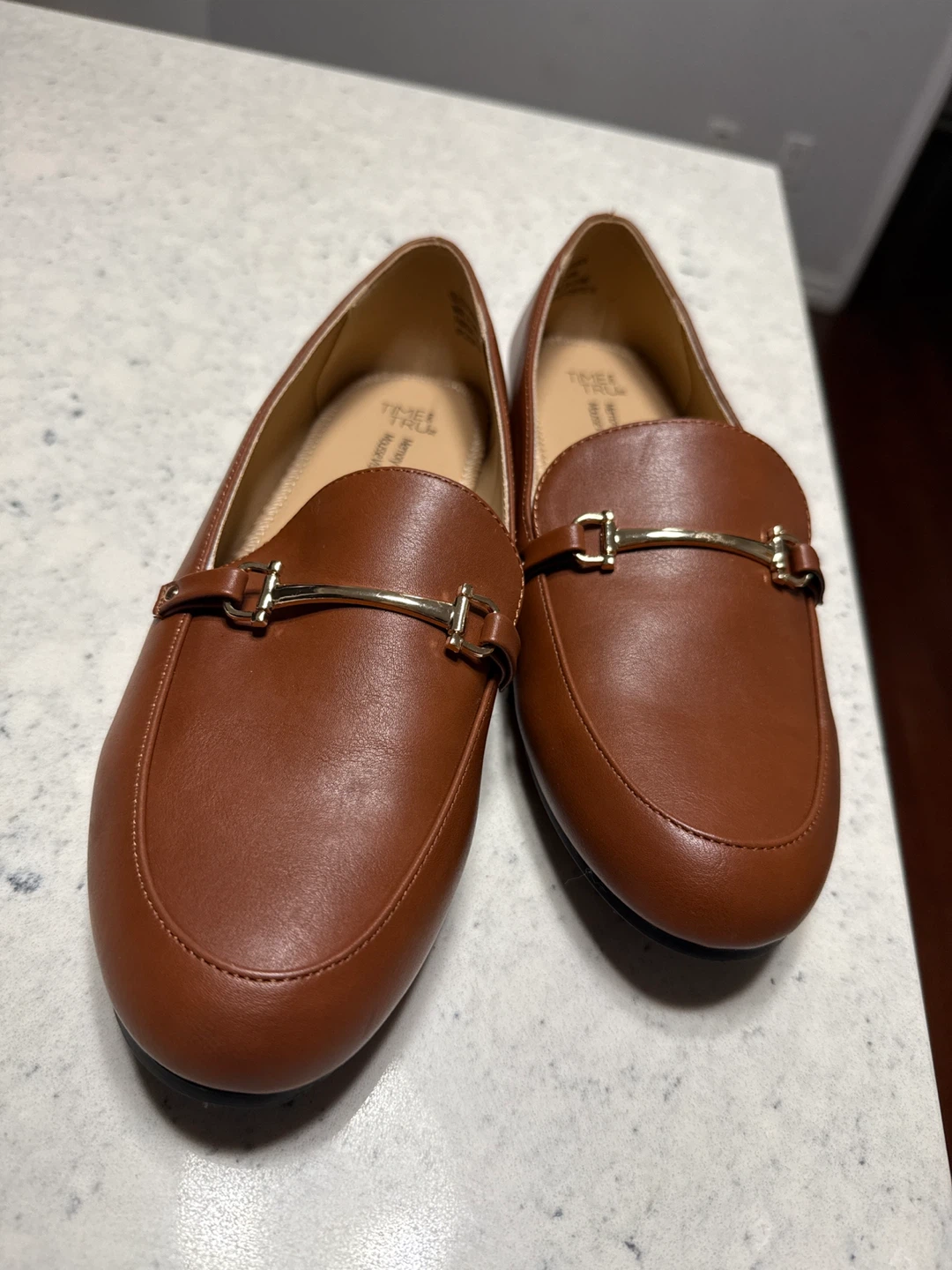 Time and Tru Brown Loafers - Size 9 - photo 2