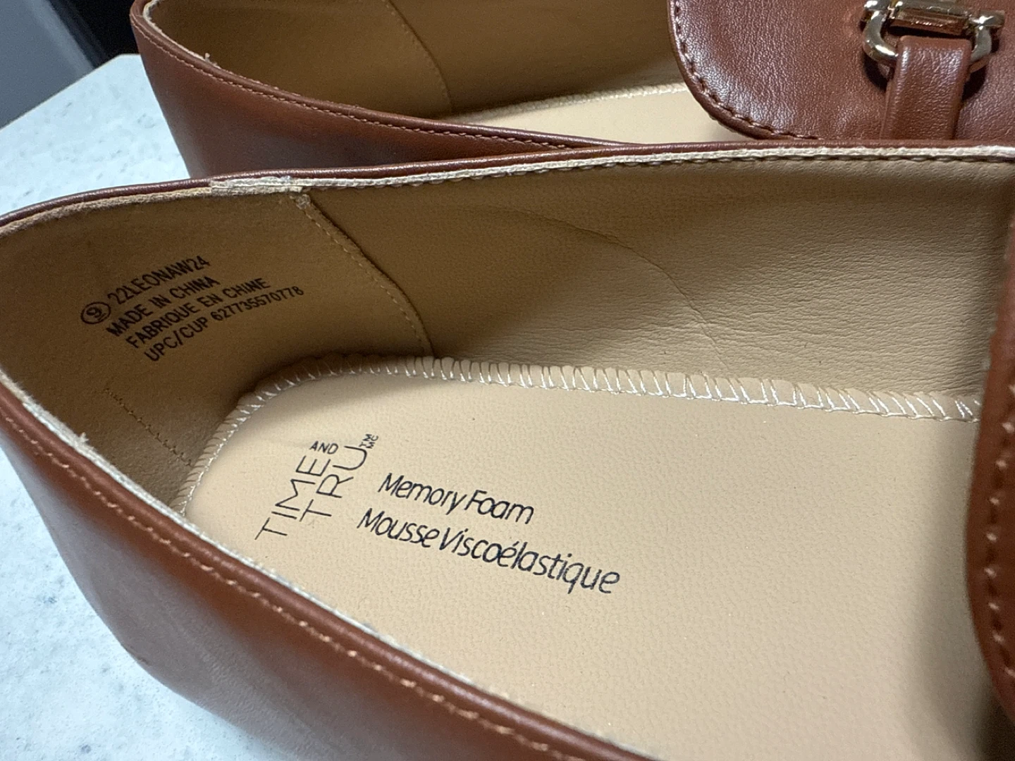 Time and Tru Brown Loafers - Size 9 - photo 3