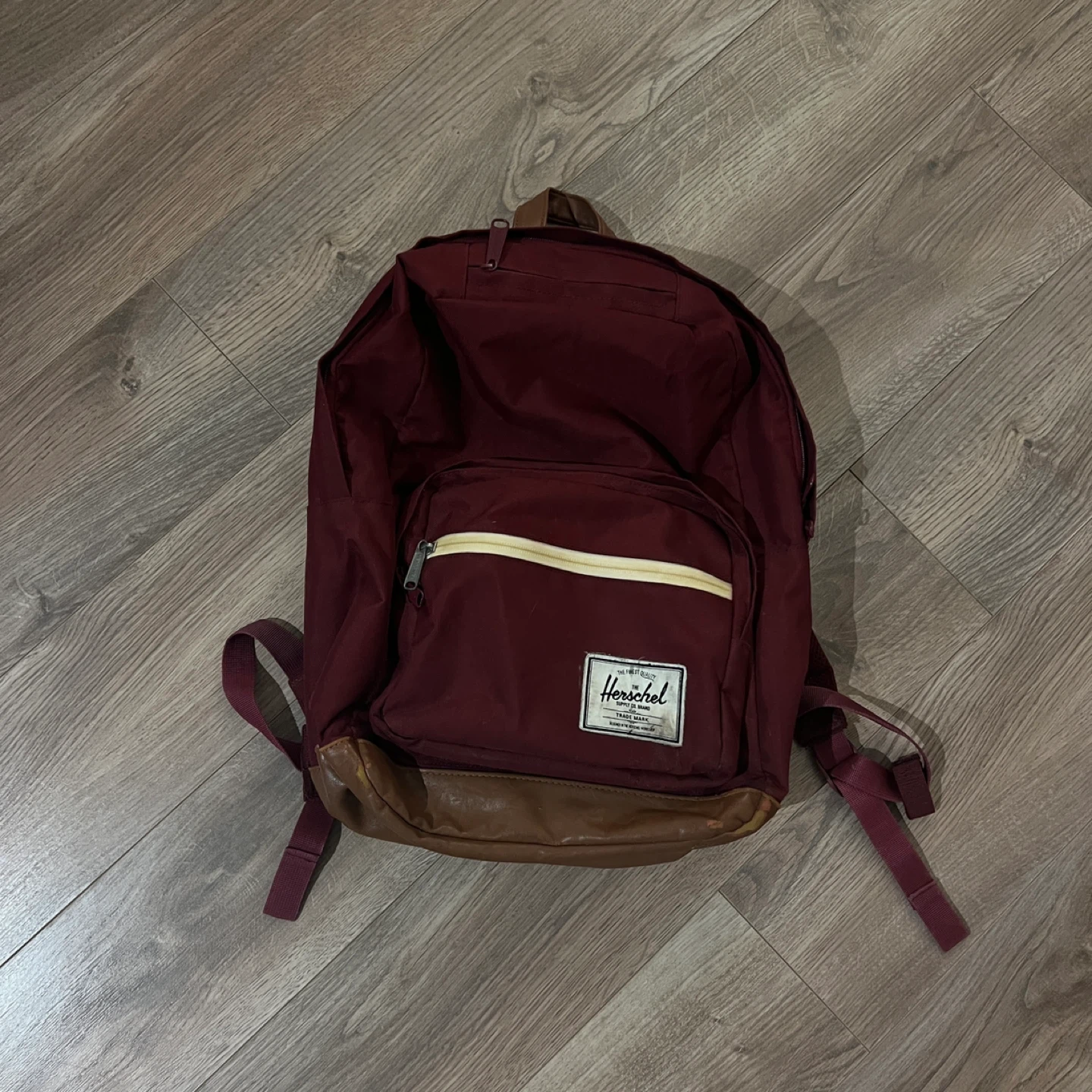 Herschel Backpack - Burgundy/Brown