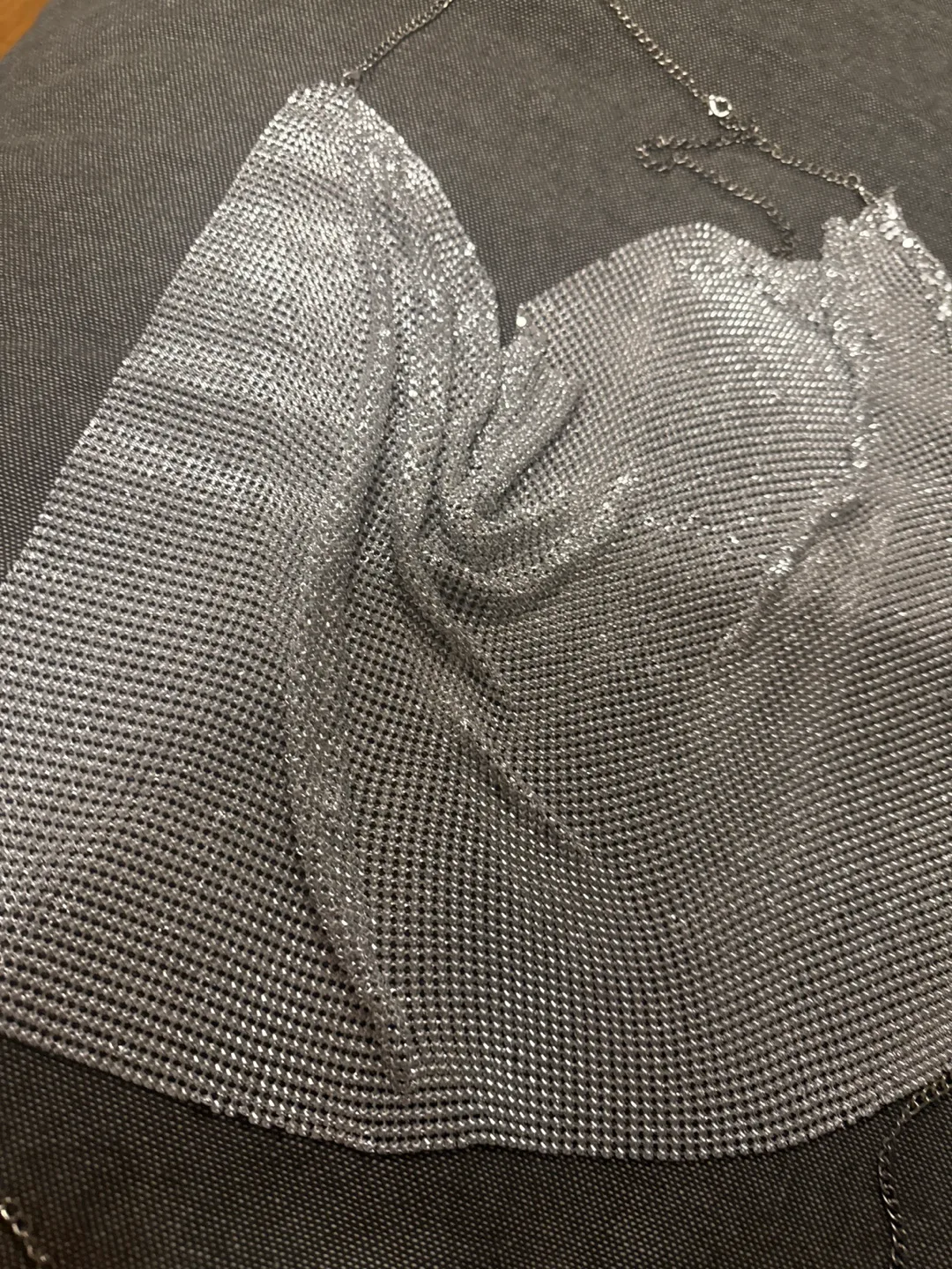 Silver Chainmail Halter Top image indicator(3)