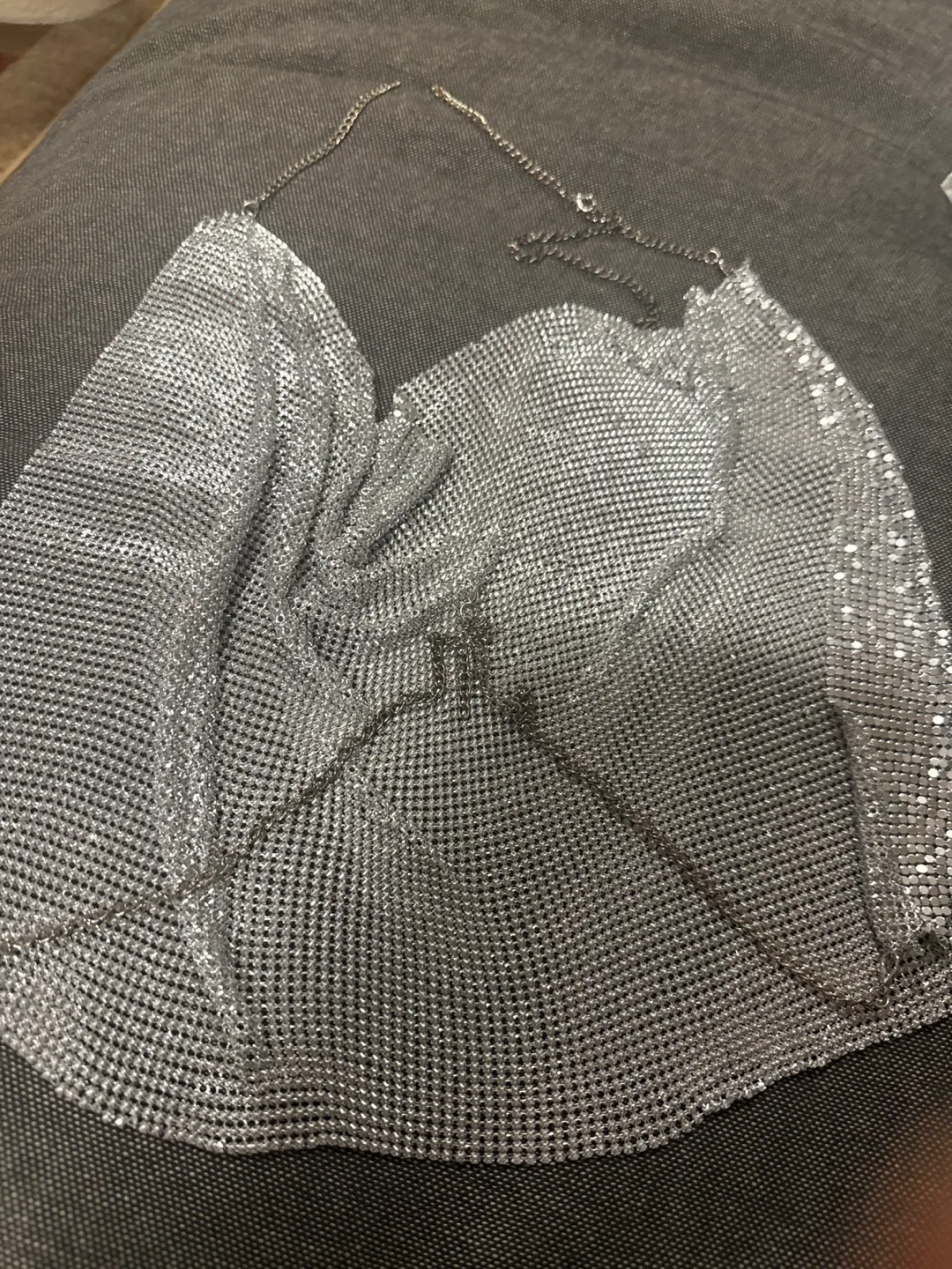 Silver Chainmail Halter Top image indicator(4)