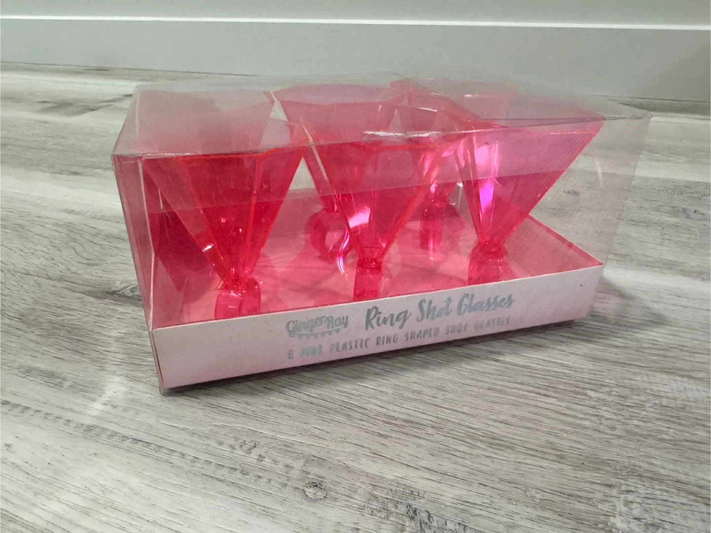 Pink Ring Shot Glasses (set of 6) thumbnail
