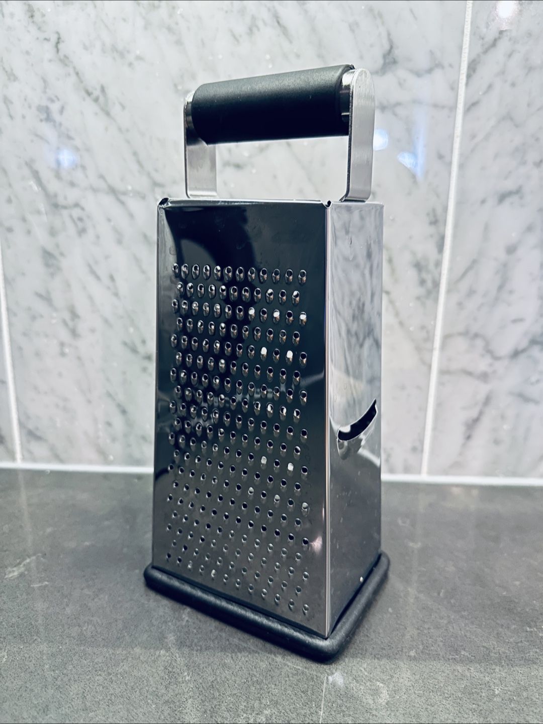 Stainless steel grater for cheeses, vegetables etc - photo 2