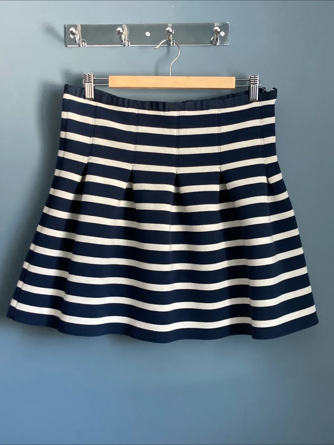 Striped Skirt - Navy & White thumbnail