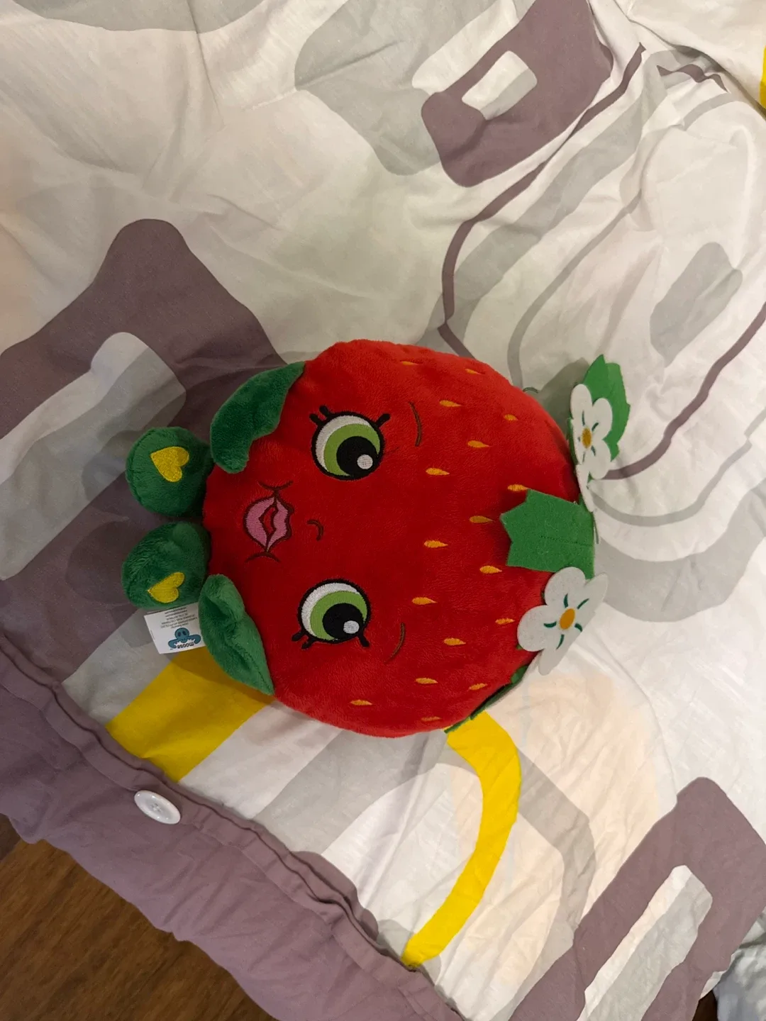 Assorted Plush Toys - Duck, Rabbit, Strawberry image indicator(2)