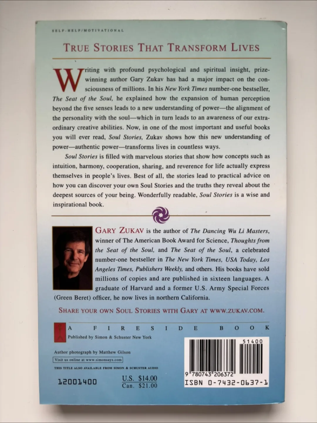 Soul Stories by Gary Zukav image indicator(3)