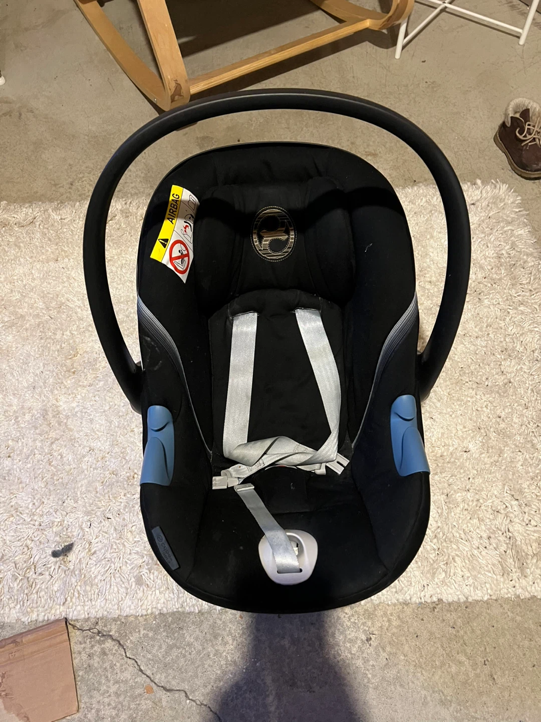 Cybex Aton Infant Car Seat + Base – Black