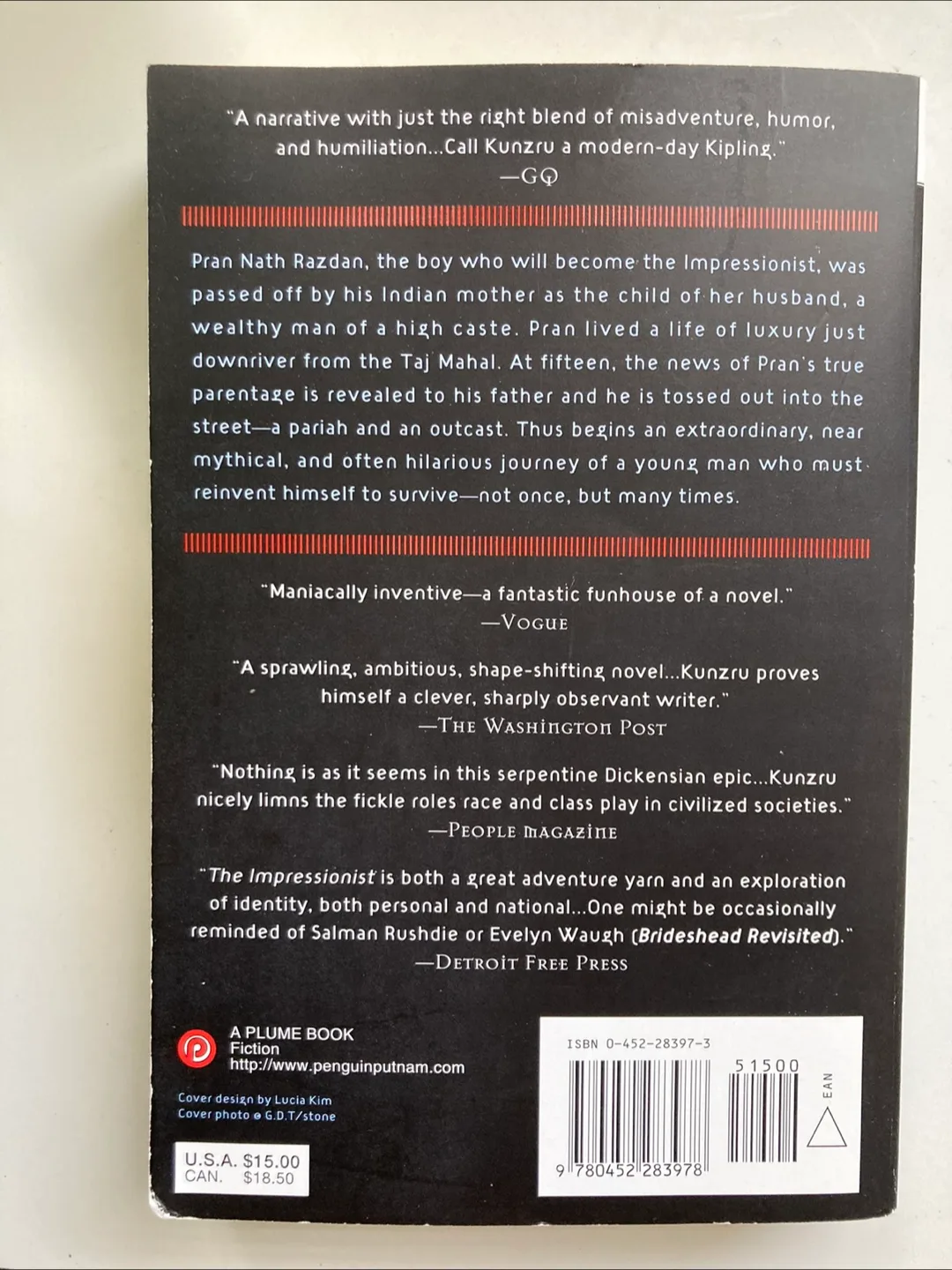 The Impressionist by Hari Kunzru image indicator(5)