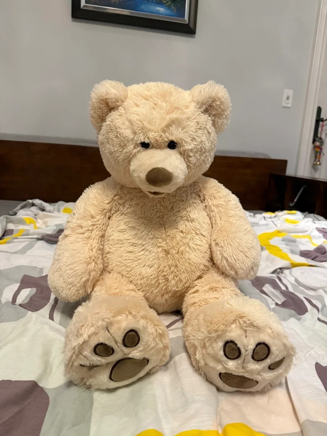 Teddy Bear - Beige Plush Toy thumbnail